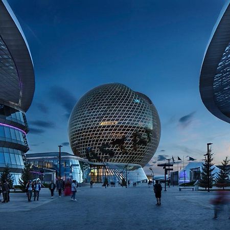 Apartmán Кабанбай Батыра 58Б/7 Astana Exteriér fotografie