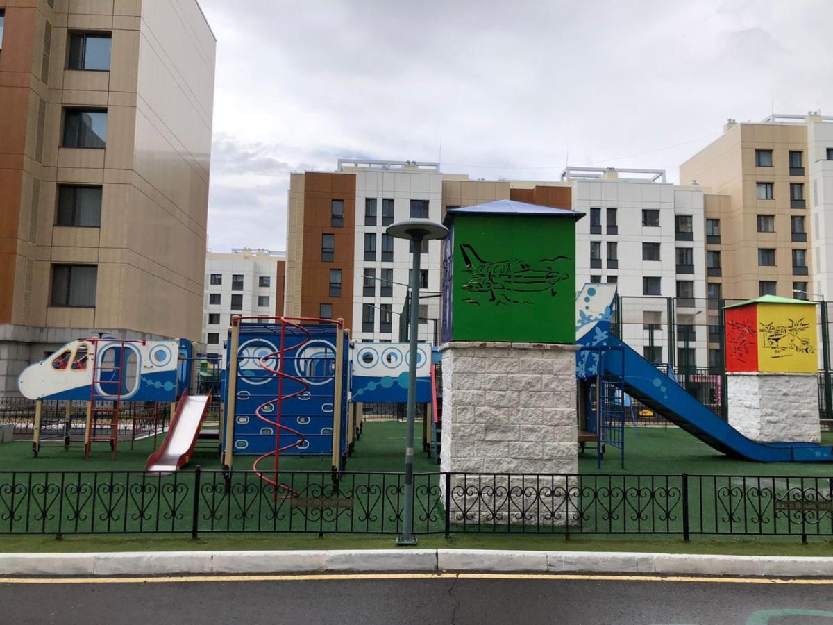 Apartmán Кабанбай Батыра 58Б/7 Astana Exteriér fotografie